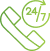 Hỗ trợ  khách hàng 24/7